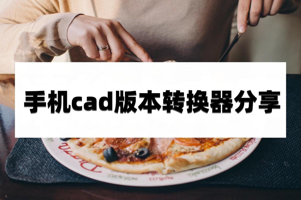 手机cad版本转换器分享，这些方法太好用了吧！