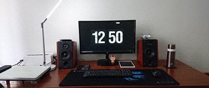 晒桌面:高品质生活,不一定要贵