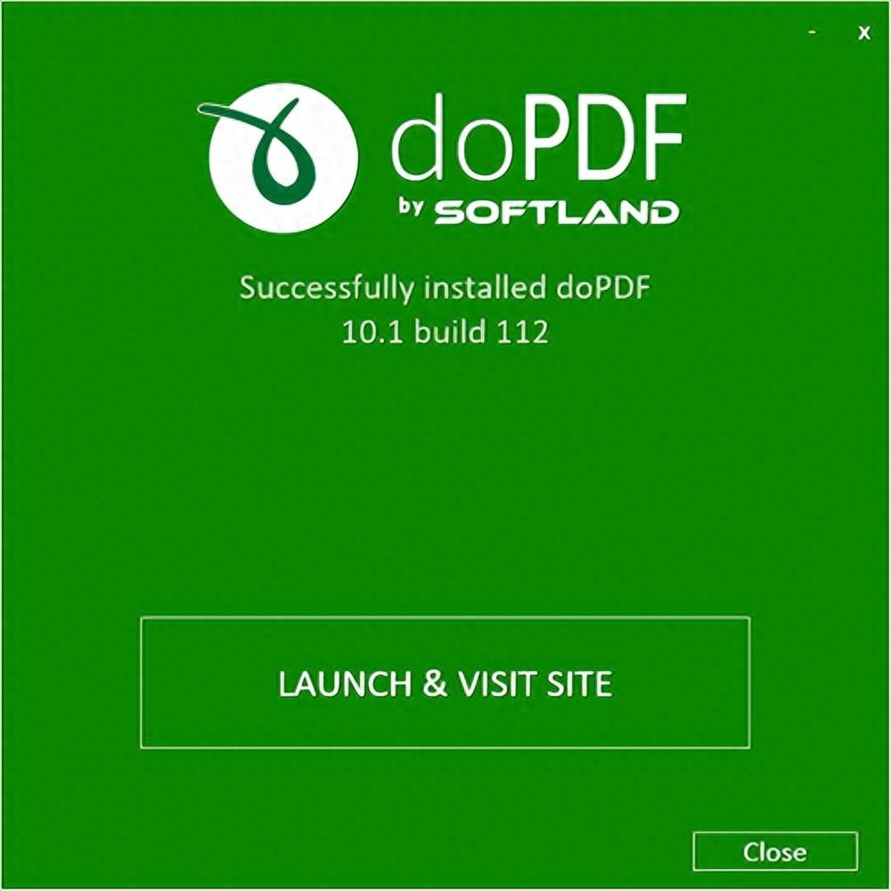 PDF虚拟打印机:doPDF 11.9.432