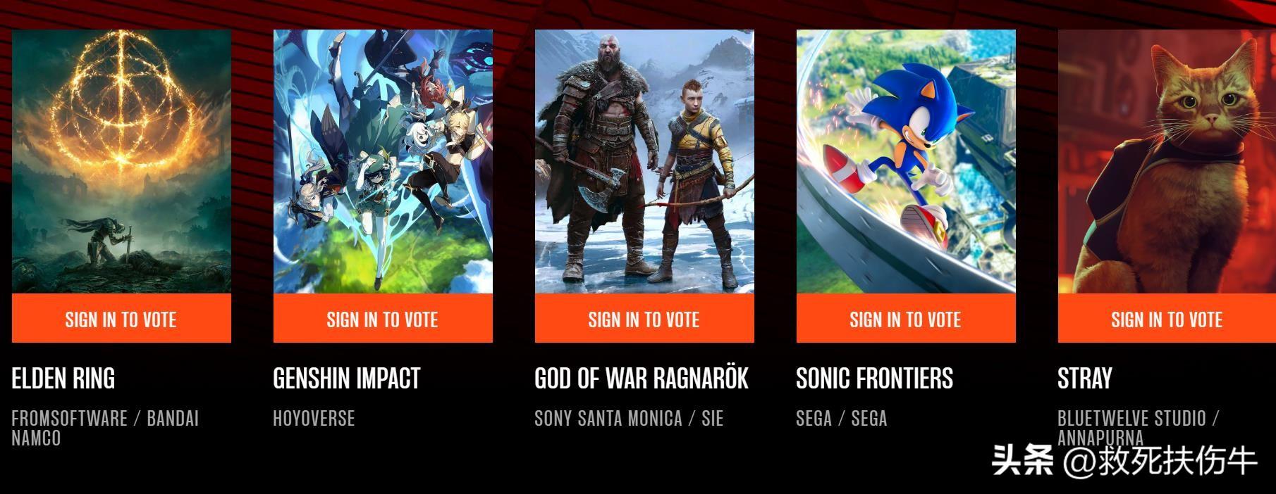 百万索尼克玩家质疑原神TGA刷票，p图侮辱原神，遭反噬