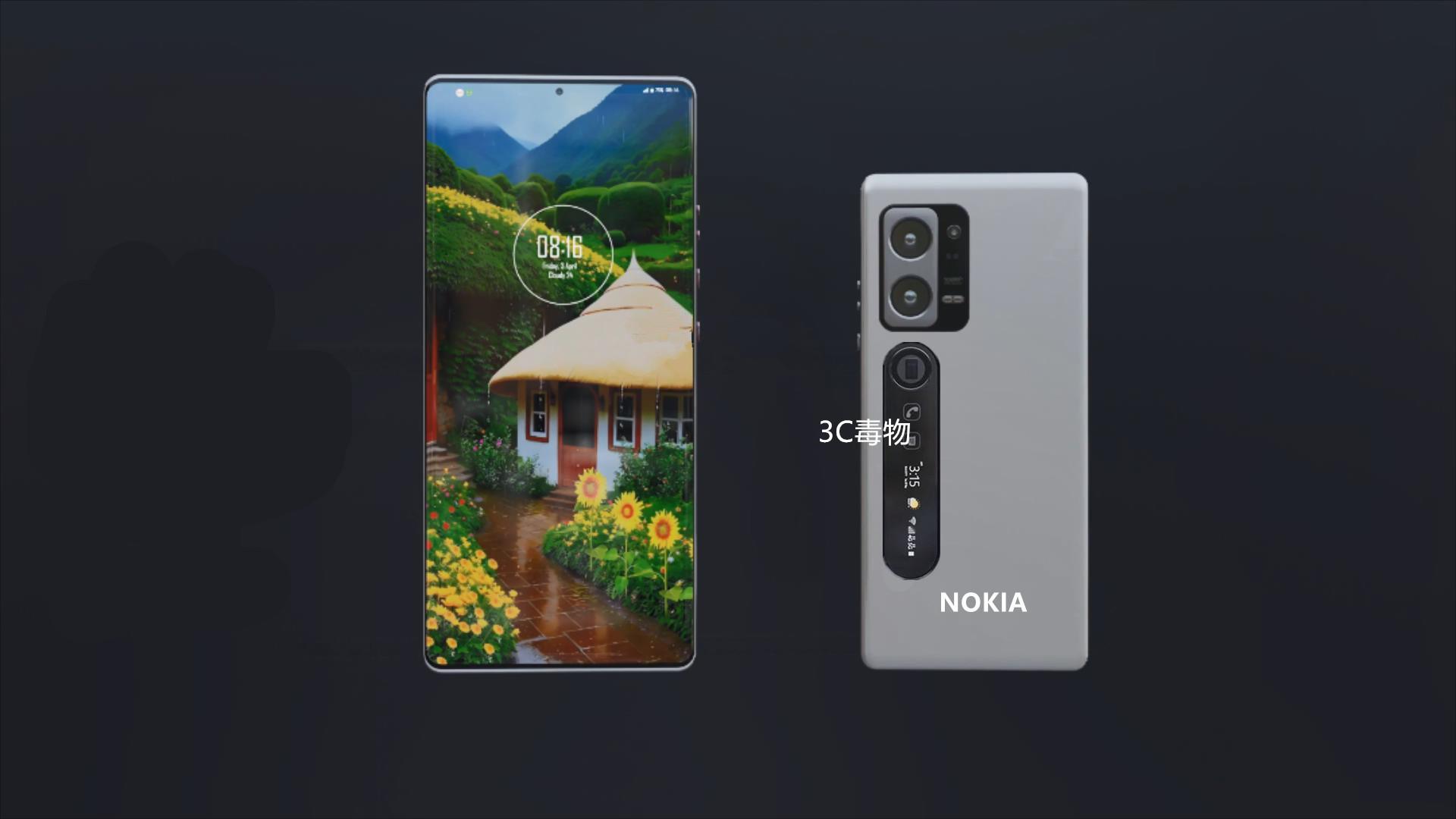 诺基亚新6600突然发力:12X变焦+竖向副屏,天才想法绝杀iPhone15