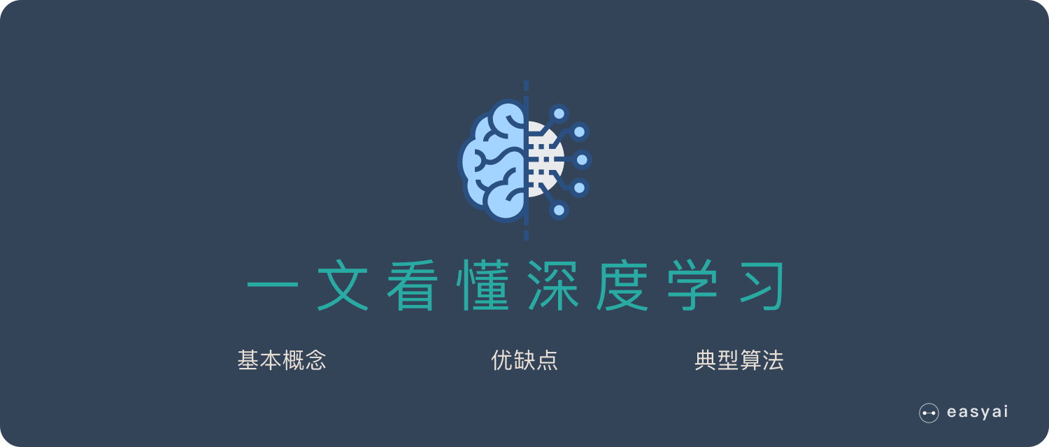 一文看懂深度学习(白话解释+8个优缺点+4个典型算法)