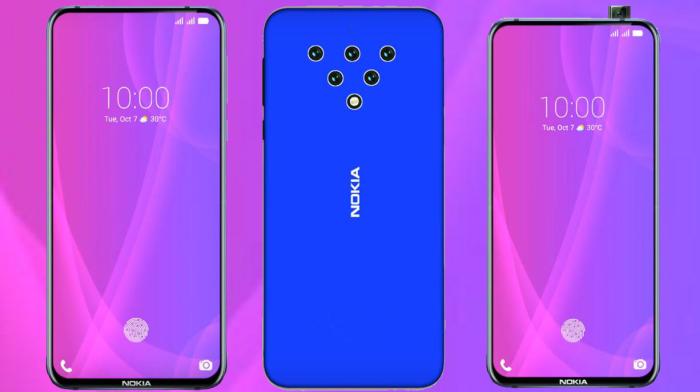 诺基亚概念机曝光：100%全面屏+9100万+骁龙855+5300mAh 惊艳来袭