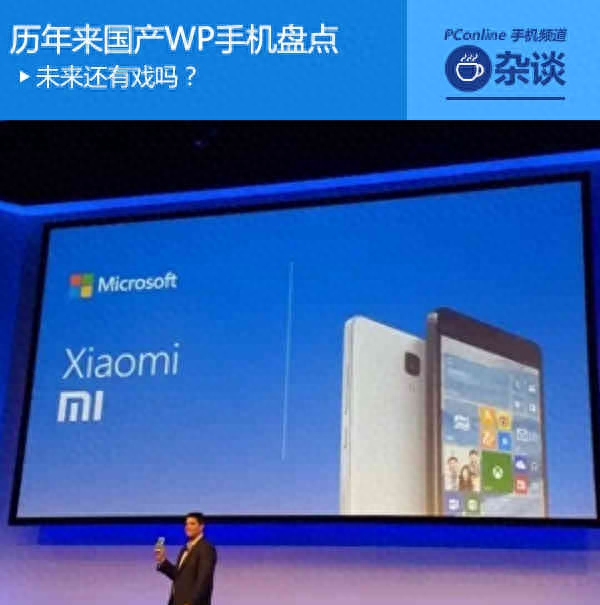 未来还有戏吗?历年来国产WP手机盘点