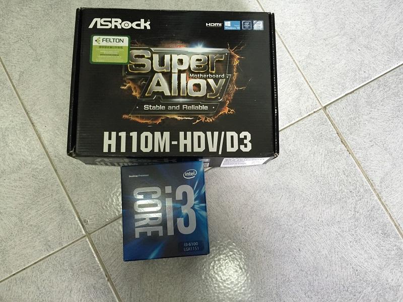 跨越5代的升级,从i3 530升级到i3 6100居然能够用