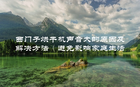 西门子烘干机声音大的原因及解决方法（避免影响家庭生活的小方法）