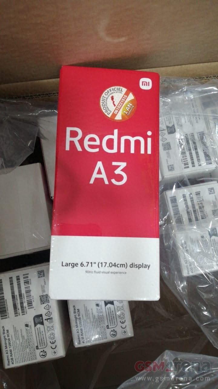 小米最亲民系列新机Redmi A3升级屏幕:6.71英寸