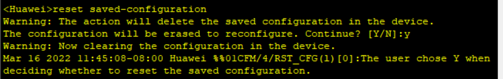 交换机恢复出厂设置的3种方法,第二种最简单和直接