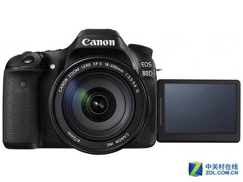 佳能单反80D套机8799元
