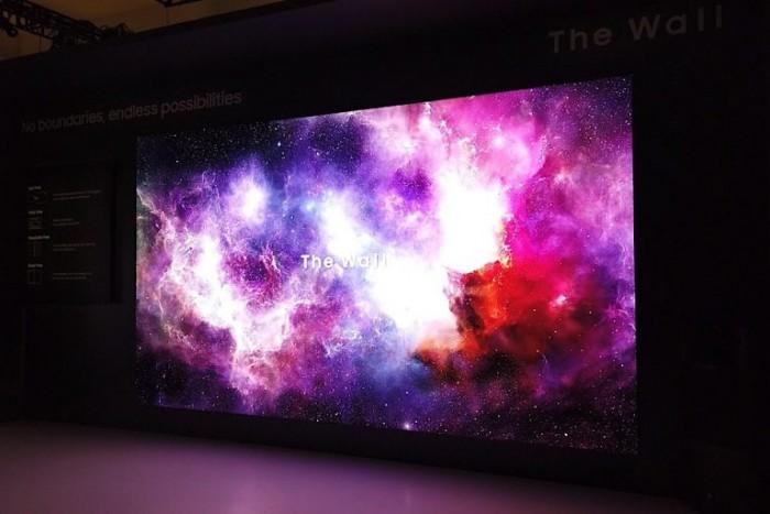 「图」你的客厅够大吗？三星发布219英寸版The Wall电视