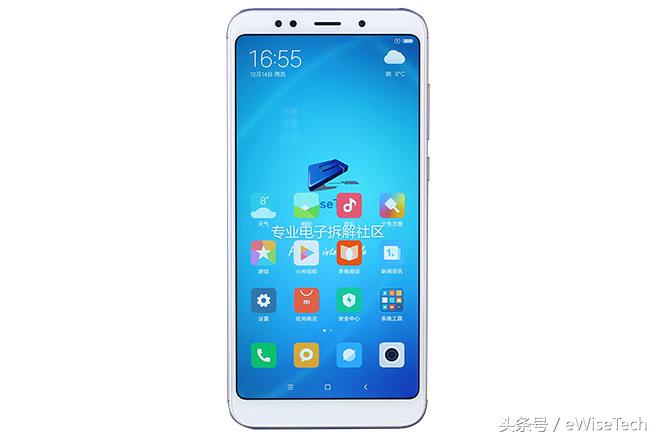 红米5 Plus拆解，三段式设计硬件与小米5X相似